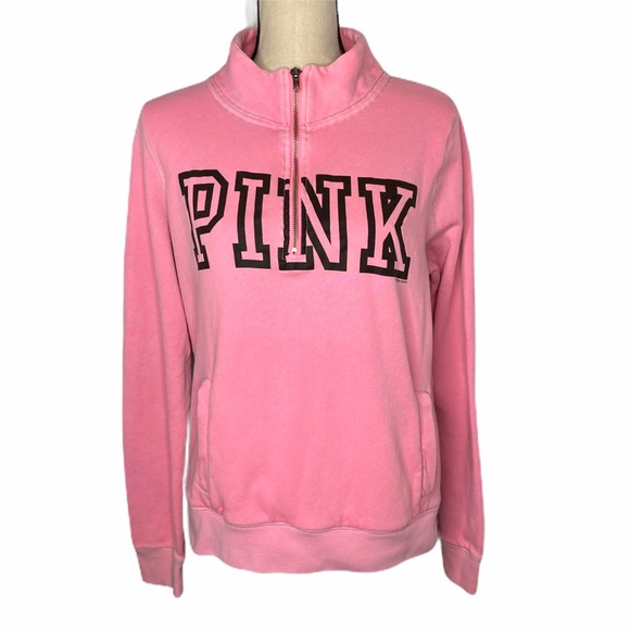 PINK Victoria's Secret Tops - PINK Victoria’s Secret Logo Sweatshirt